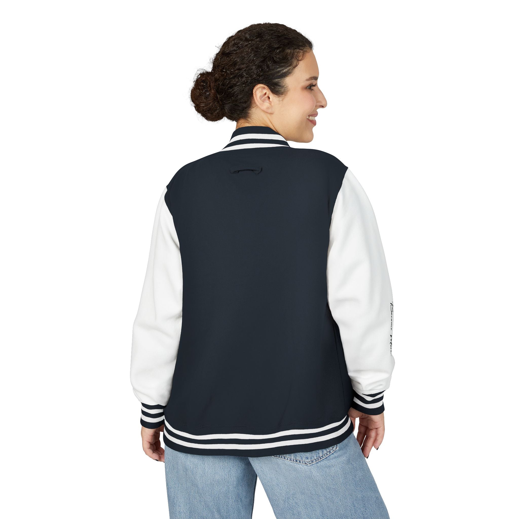 anamedge womans letterman jacket