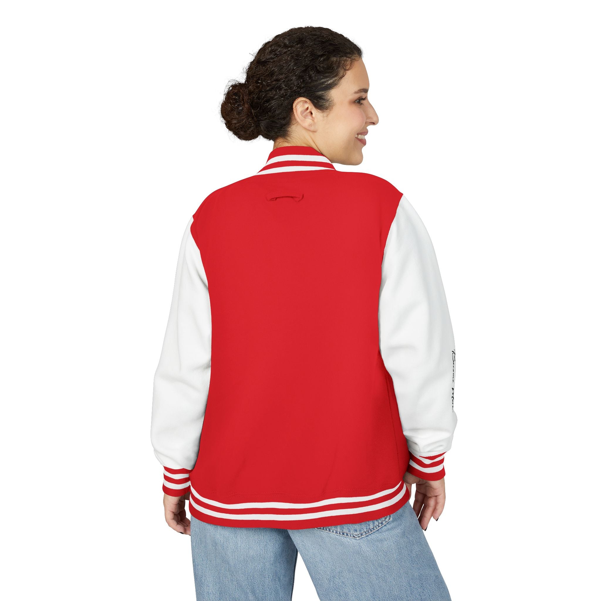 anamedge womans letterman jacket