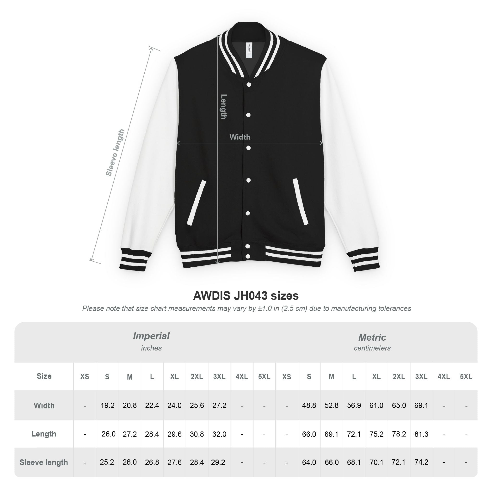 anamedge womans letterman jacket