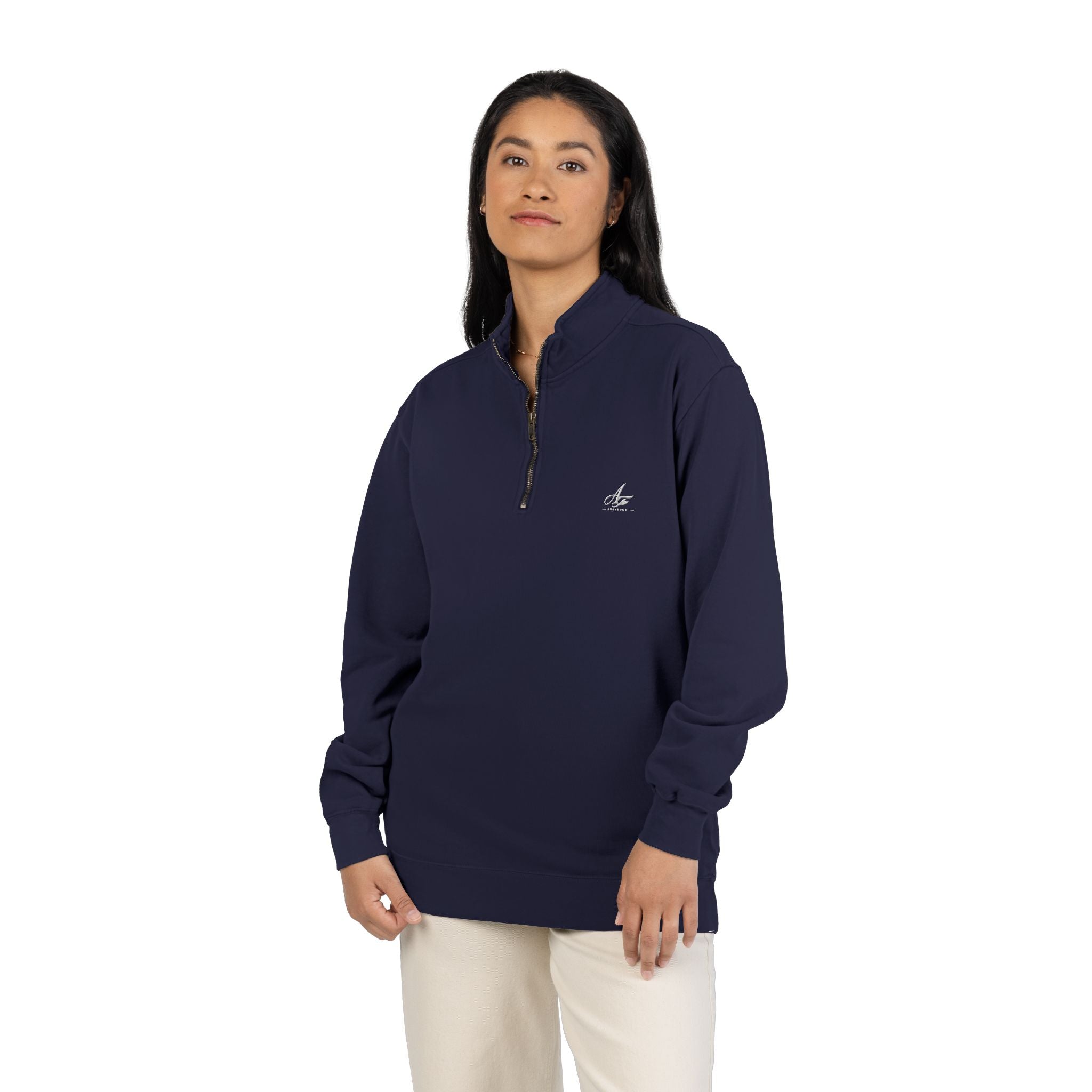 anamedge quarter zip sweatshirt