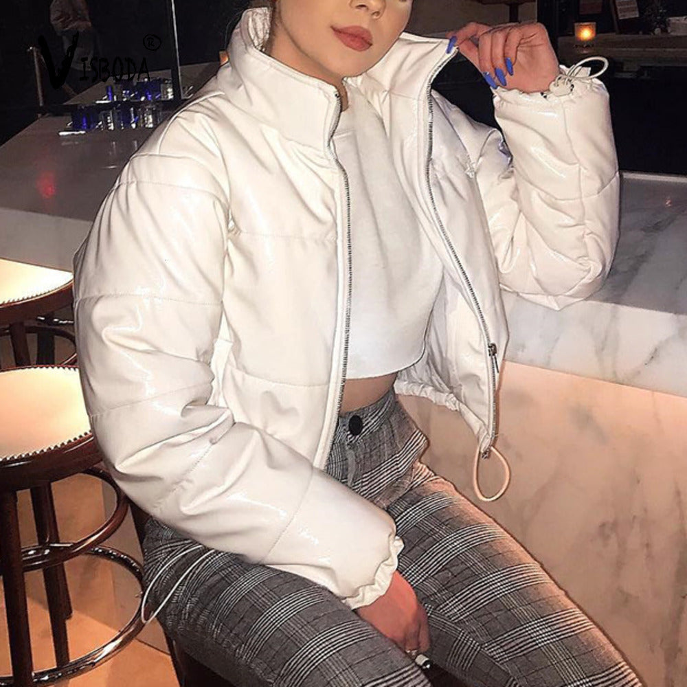 Short summer jacket with drawstring