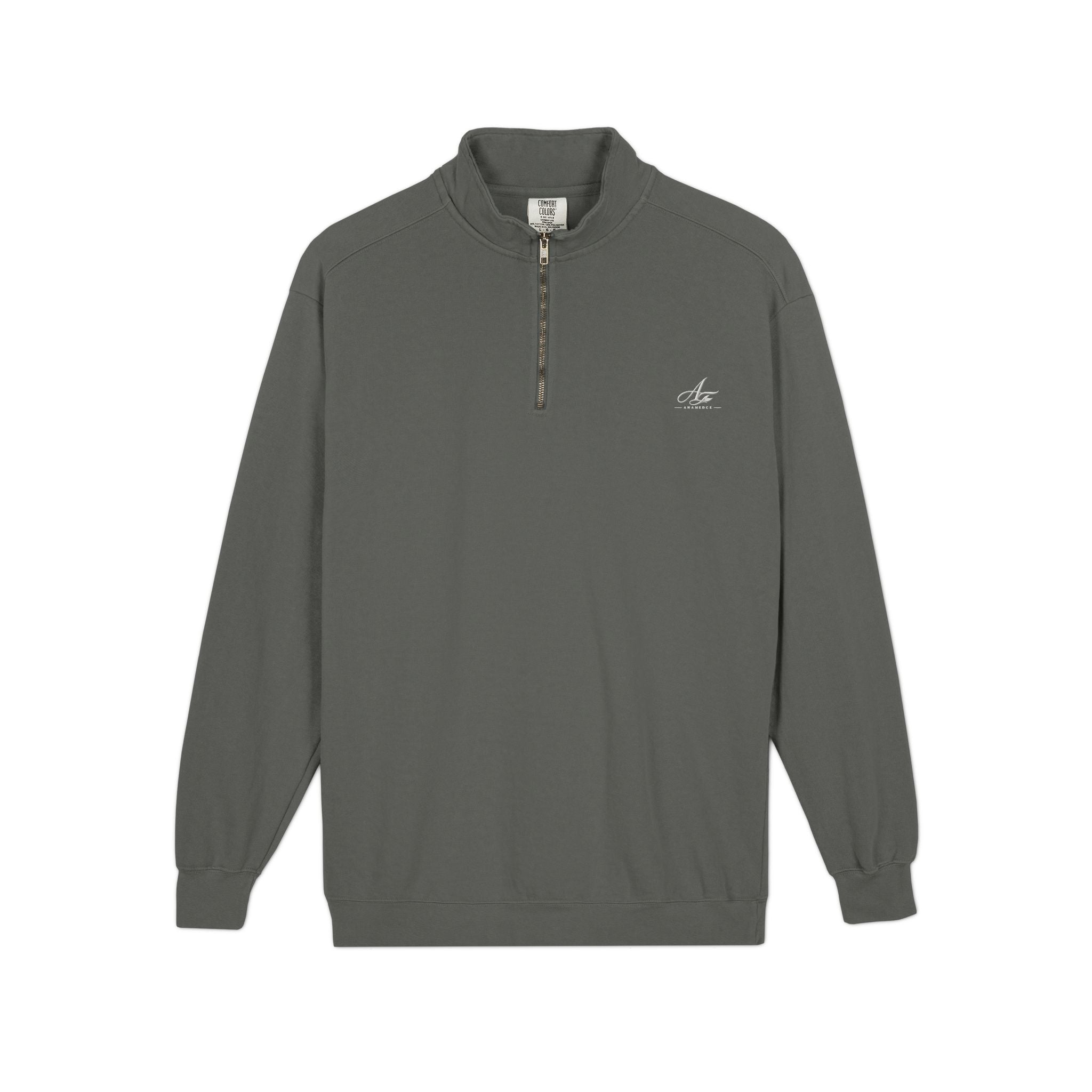 anamedge quarter zip sweatshirt
