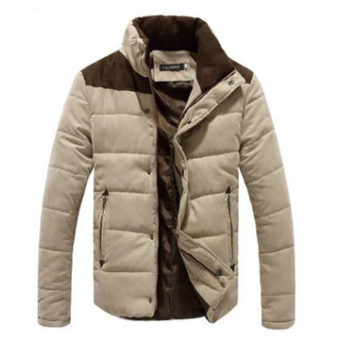 Warm Causal Parkas, Outerwear Windbreak Jacket