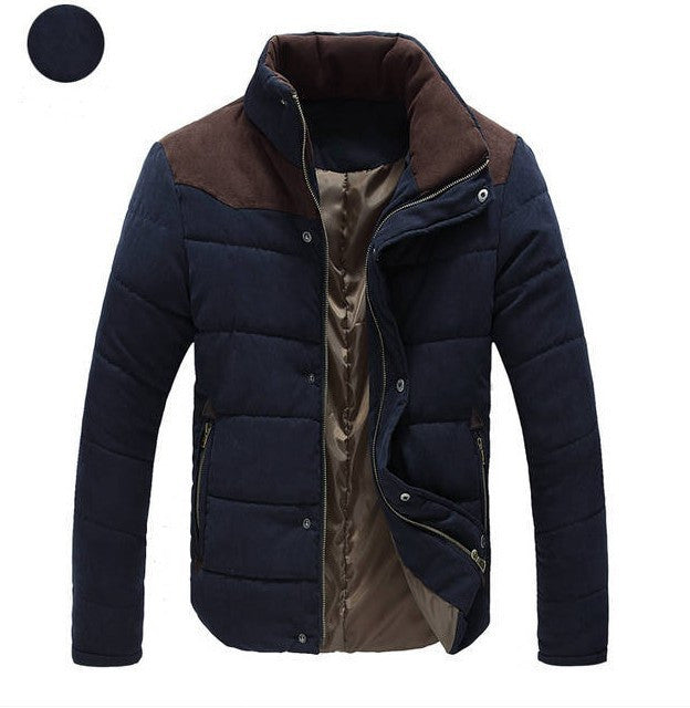 Warm Causal Parkas, Outerwear Windbreak Jacket