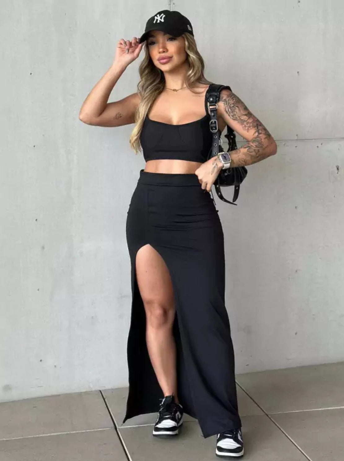 Fashionable Slit Bodycon Skirt For Women